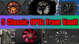 5 Classic GPUs From Vault  Graphics Cards FPS Benchmarking [upl. by Hershell]