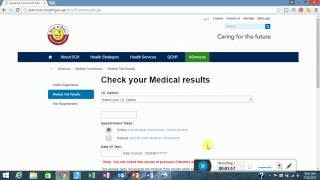 How to check Medical test result in qatar [upl. by Iliak]