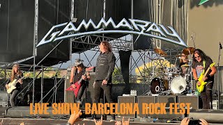 Gamma Ray LIVE Show 4K 2024 Barcelona Rock Fest [upl. by Janeczka]