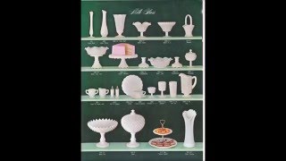 Westmoreland Glass catalog  75 Milk Glass and colors included [upl. by Maryann]