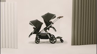 Silver Cross Wave 2022 Single to Double Stroller  Demo Video [upl. by Salisbarry636]