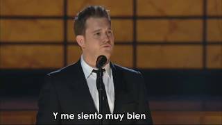 Michael Bublé  Feeling Good  Live  Subtitulos español [upl. by Sorvats]