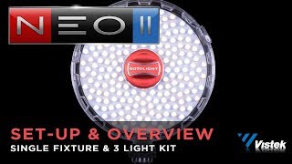 Rotolight NEO II  Initial SetUp amp Overview of Features [upl. by Rezal]