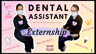 DENTAL ASSISTING EXTERNSHIP TIPS How to get hired at your dental assisting externship [upl. by Poree881]