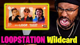 LOOPSTATION Solo Wildcard Winners  GBB21 WORLD LEAGUE REACTION [upl. by Dugas]