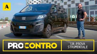 Fiat ULYSSE  PRO e CONTRO  PROVA STRUMENTALE [upl. by Atirrehs]