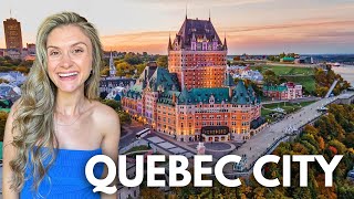 QUÉBEC CITY The Perfect Summer and Winter Vacation Travel Guide [upl. by Leia575]