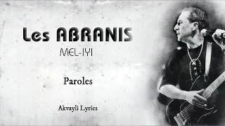 Les Abranis  Meliyi   Imeslayen  Paroles [upl. by Holton]