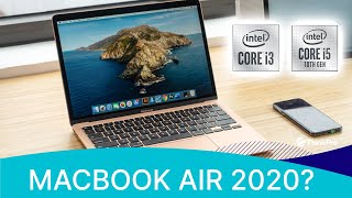 Mua Macbook Air 2020 nên chọn bản bản i3 hay i5 [upl. by Ariamo]