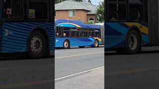 A Bus at a Intersection in CedarhurstInwood New York [upl. by Mathis475]