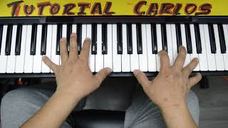 Invencible Pentecostes 2Miel San Marcos Piano Tutorial Carlos [upl. by Saddler]