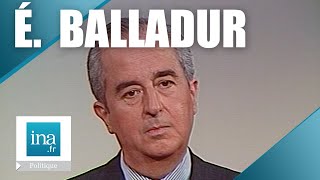 Édouard Balladur dans quotLHeure De Véritéquot  06011988  Archive INA [upl. by Sellma]