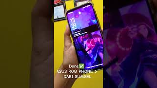 ASUS ROG 5 TOMBOL ON OFF TIDAK BERFUNGSI ALHAMDULILLAH NORMAL KEMBALI smartphone [upl. by Krystyna]