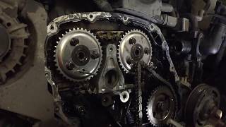 Ford Transit 2013 22 TDCi Timing Chain [upl. by Gerita]