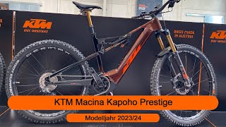 KTM Macina Kapoho Prestige  Modelljahr 2023  2024 [upl. by Akers867]