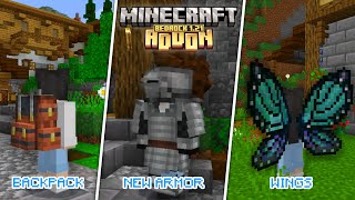 5 Addon Survival Terbaik di MCPEBEDROCK 121 [upl. by Leugimesoj]