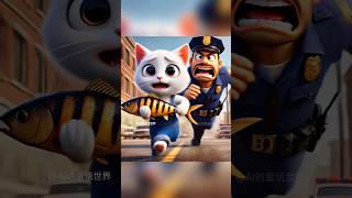 Kittens Escape Plan Cat Meme Theater Cat Animation shorts [upl. by Nennerb]