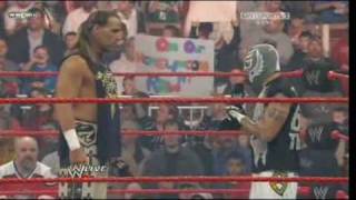 Raw Opening Shawn Michaels and Rey Mysterio [upl. by Sonahpets442]