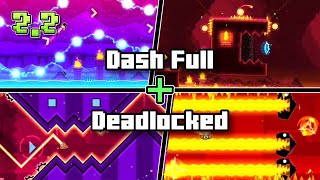 MASHUP Dash Full Song  Deadlocked Full Song  Geometry Dash 22 [upl. by Inilahs956]