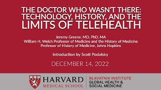 The Doctor Who Wasn’t There Technology History and the Limits of Telehealth [upl. by Elime693]