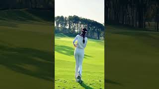 Play the same golf course after a year golf golffashion golfstyle 100golf golfswing golfwear [upl. by Nawat]