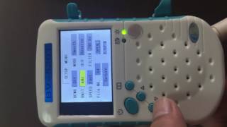 How to set manual of bidirection vasculart doppler BV520T [upl. by Canice]