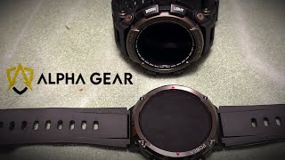 BRAVO XL and DELTA PRO smart watch  Alpha Gear USA [upl. by Cooperman555]