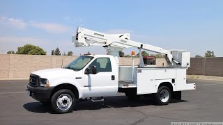 2002 Ford Versalift SST37EIH Bucket Truck [upl. by Elvah]