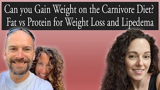 Can you Gain Weight on the Carnivore Diet Fat vs Protein for Weight Loss and Lipedema [upl. by Dnalloh682]