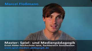 Master Spiel und Medienpädagogik  Marcel Floßmann [upl. by Brigida]