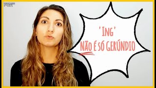 QUANDO E COMO USAR O ING  Aula de Inglês 41 Grammar Class [upl. by Mazonson550]