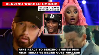 😂 Charlamagne Reacts to Benzino’s Eminem DISS Vulturius Nicki Minaj vs Megan BEEF Goes NUCLEAR [upl. by Eelinej]