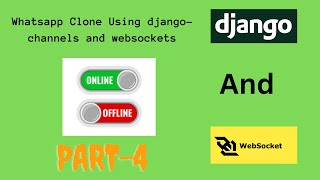 Personal Chat application using Django channels  Users onlineoffline status django websockets [upl. by Storfer617]