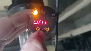 PN2294 Digital pressure switch settings [upl. by Ardnued357]