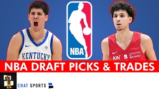 2024 NBA Draft Tracker FULL Recap Of NBA Draft Round 1 Picks  Trades [upl. by Ysset]