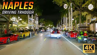 Naples Florida Nighttime Drive Experience [upl. by Casie]