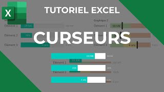 Réaliser un curseur dans Excel 📊 [upl. by Darach773]