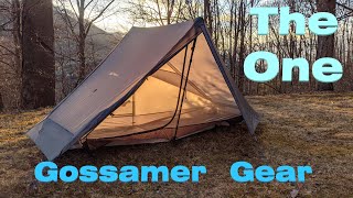 Gossamer Gear The One Review and Setup  Ultralight Tent [upl. by Fusco]