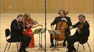 American String Quartet  Shostakovich String Quartet No 3 Moderato con moto [upl. by Chute]