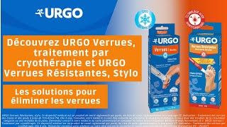 Découvrez URGO Verrues traitement par cryothérapie et Urgo Verrues Résistantes stylo [upl. by Danzig]