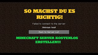 Eigenen Minecraft SERVER in 5 min  Erstellen und Hosten  2024  121 [upl. by Ayor]