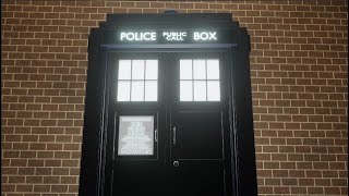 11th Doctors TARDIS dematerializing in Blender [upl. by Aeriell]