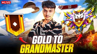 🔴Live Dominating Top 1 Grandmaster V Badge Lobby🗿😤Serious Grandmaster Pushing😡Garena Free Fire [upl. by Adina604]