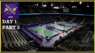 Badminton Paris 2024 Olympic Games  Day 1 Sesi 2 [upl. by Nageek718]