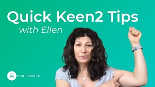 Quick Keen2 Training Tips with Ellen [upl. by Arobed]