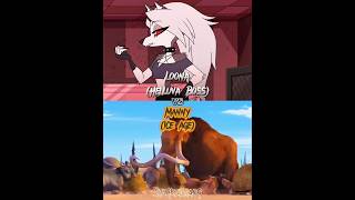 Loona Helluva Boss vs Manny Ice Age helluvaboss iceage iceagecontinentaldrift [upl. by Schroth29]