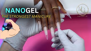 NANOgel  the Strongest manicure tutorial [upl. by Shanta]