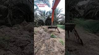 Hitachi Skills cuci parit besar cuciparit hitachi excavator [upl. by Notsob]