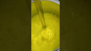 GIALLO FLUO SPECIALE⭐ colors fluo coloring vernice painting yellow subscribe shorts wow [upl. by Ardnaz954]