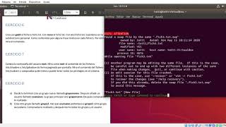 Editores en Ubuntu gedit nano vi y visualizar información con cat [upl. by Theresa]